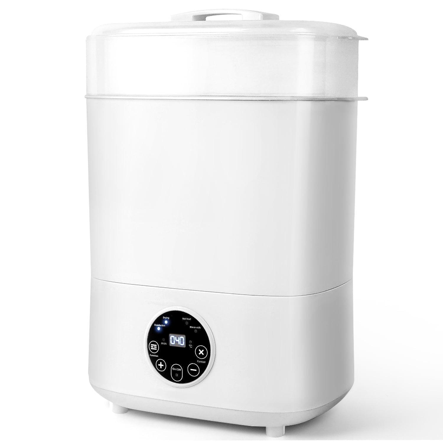 HDJ 4-in-1 Electric Steam Baby Bottle Sterilizer & Dryer, White - ClubOn