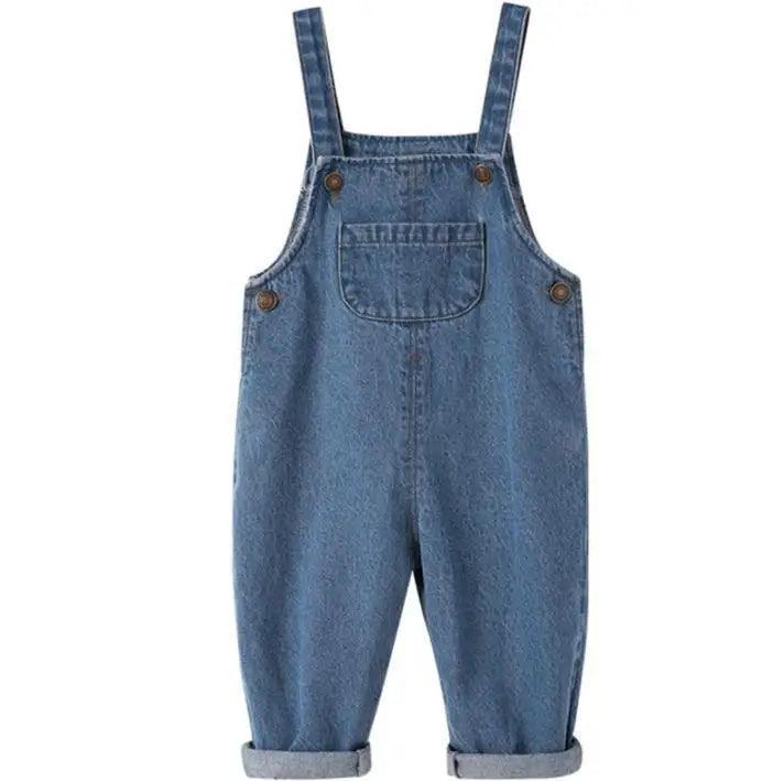 Baby Denim Overalls - Spring & Autumn Kids Jeans - ClubOn