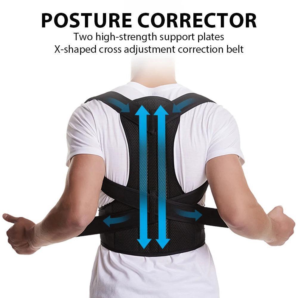 Back Posture Corrector - Adult Support Brace - ClubOn
