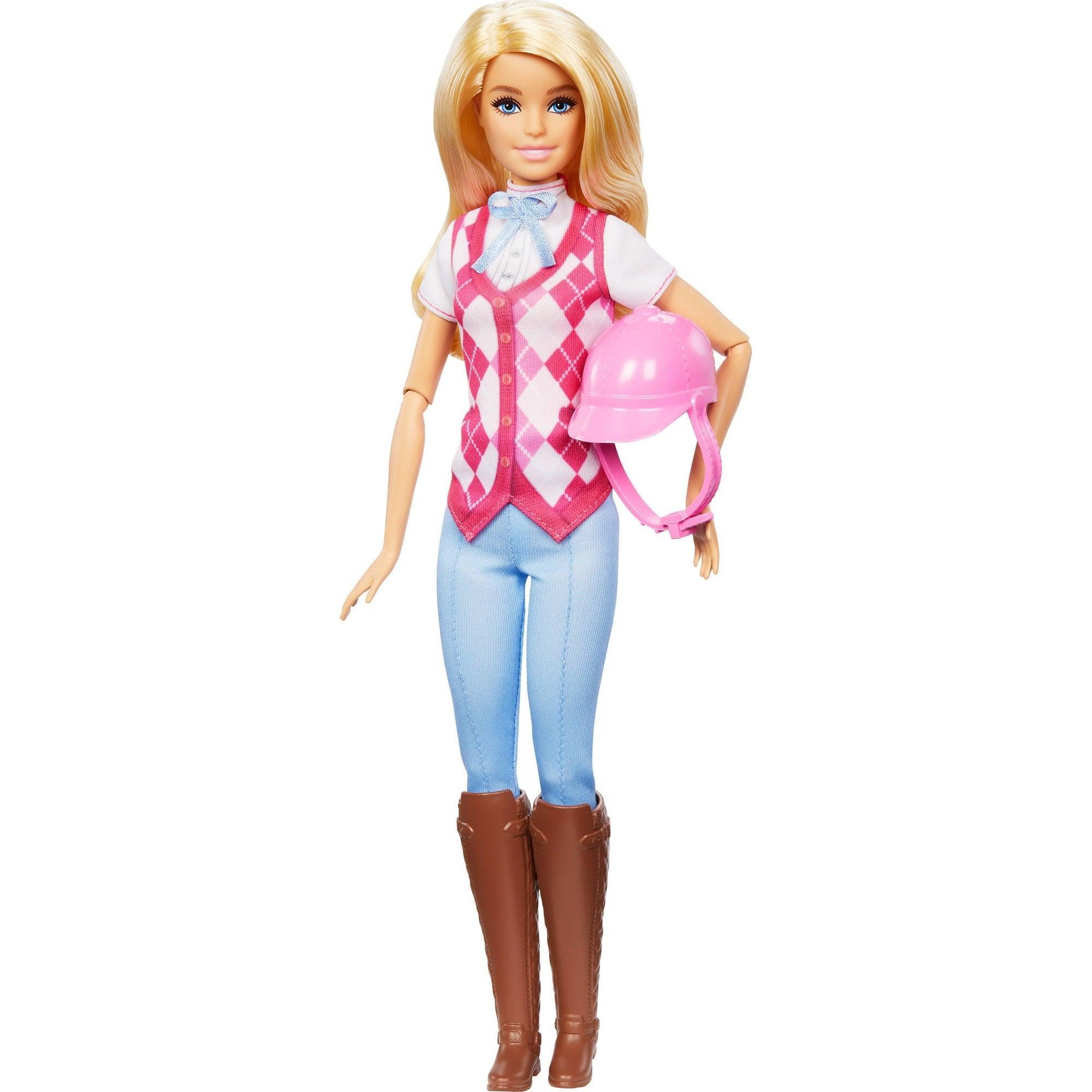 Barbie Mysteries: The Great Horse Chase Barbie “Malibu” Doll – Riding Clothes & Accessories - ClubOn