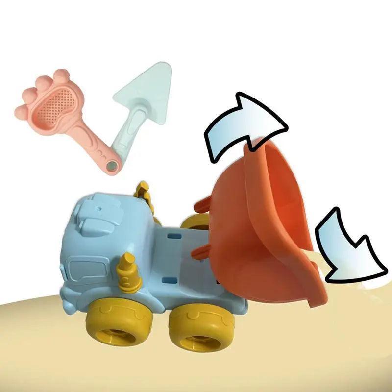 Summer Beach Sand Play Toy Set - Sandbox & Water Kit for Kids - ClubOn