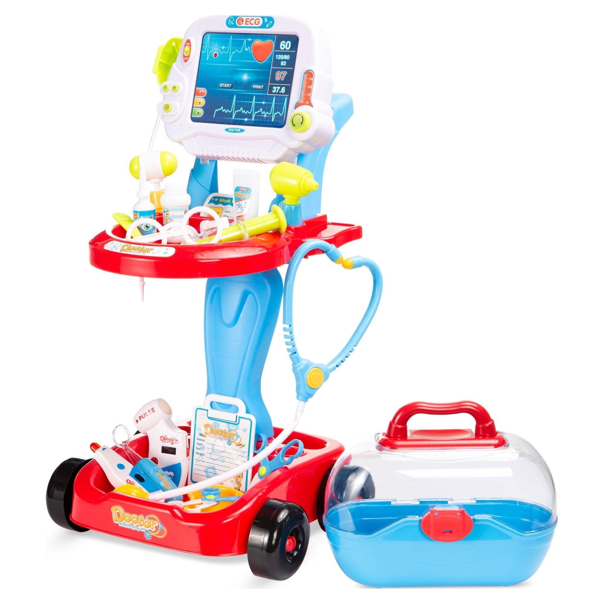 Best Choice Products Play Doctor Kit for Kids - Pretend Medical Station Set - ClubOn