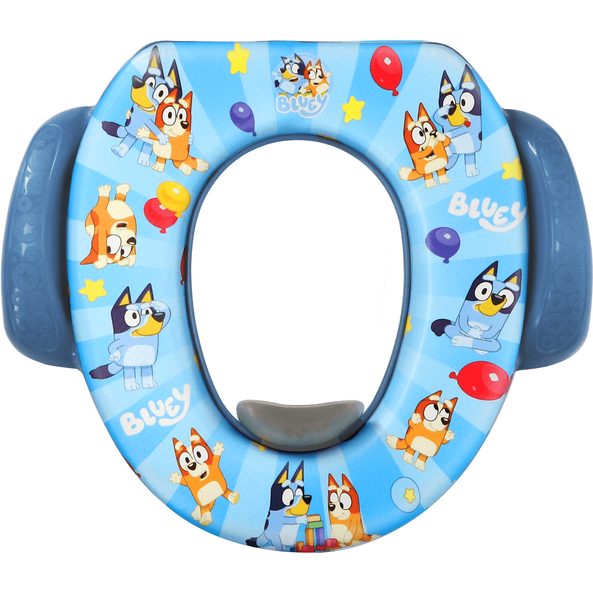 Bluey Soft Potty Seat with Hook – Potty Training Seat for Toddlers - ClubOn