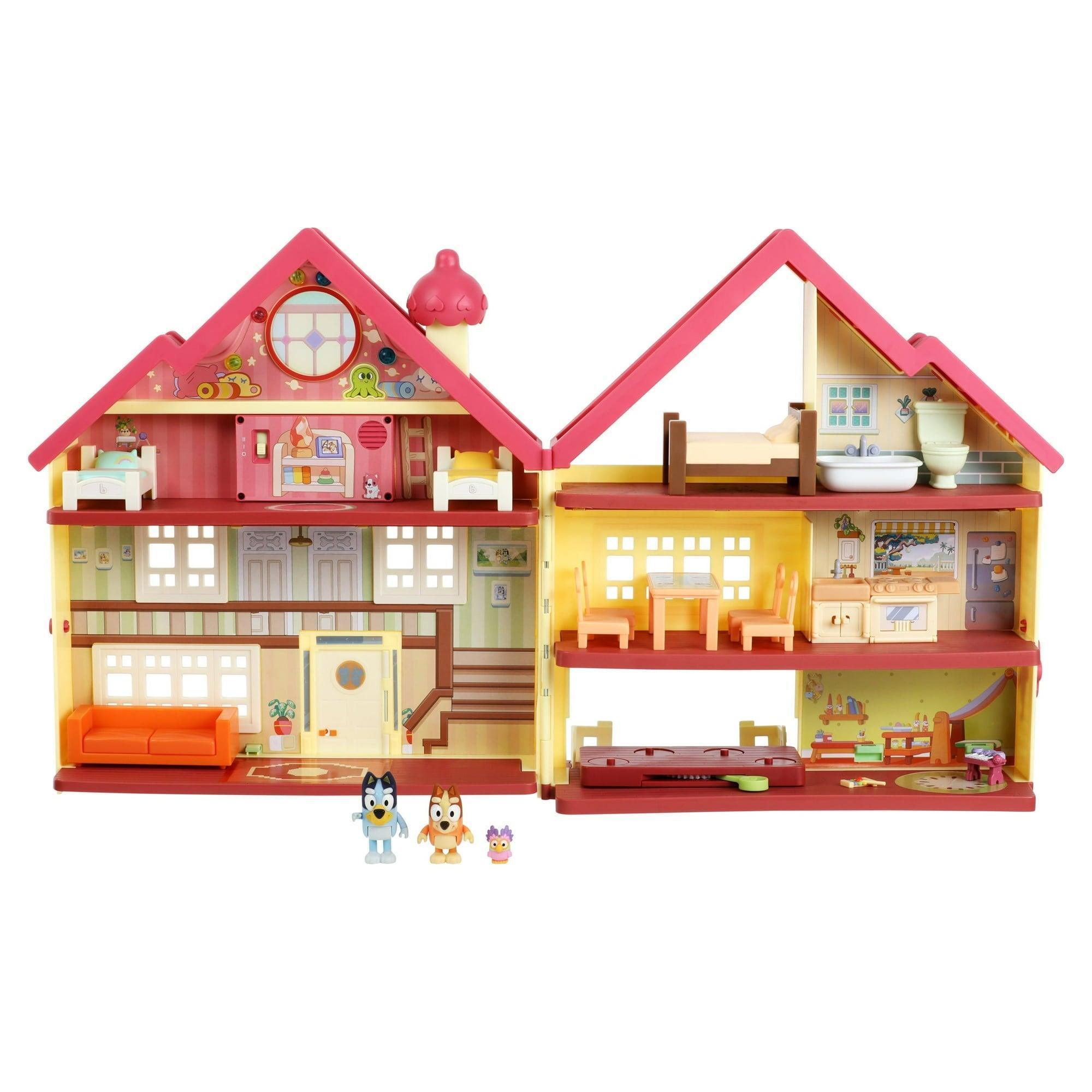 Bluey Ultimate Lights and Sounds Playhouse, Includes Figures & Accessories – Toddler Toy - ClubOn