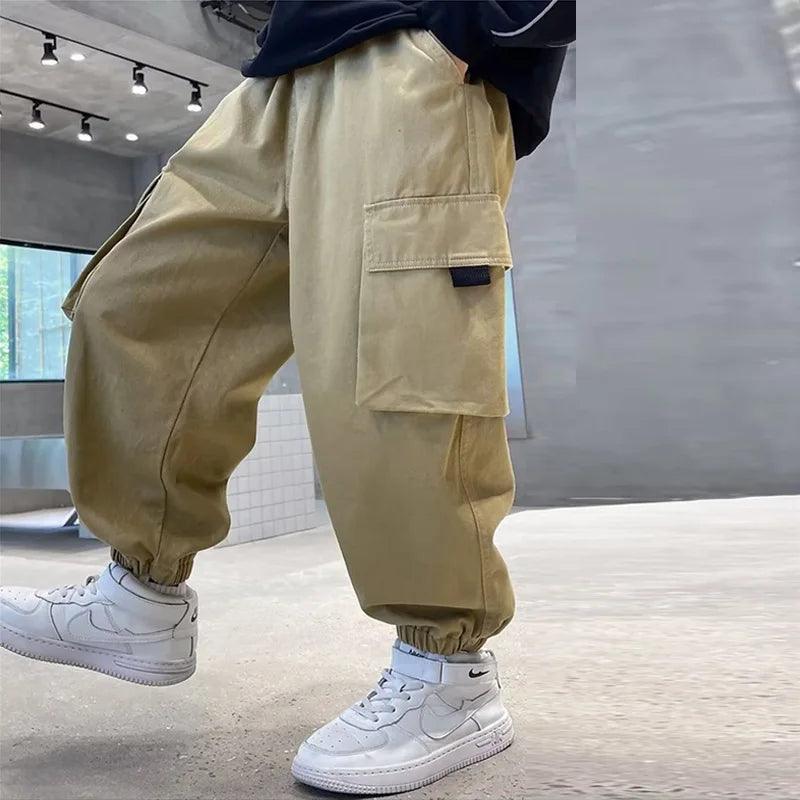 Boys' Thickened Warm Pants - Fleece- lined Winter Trousers - ClubOn