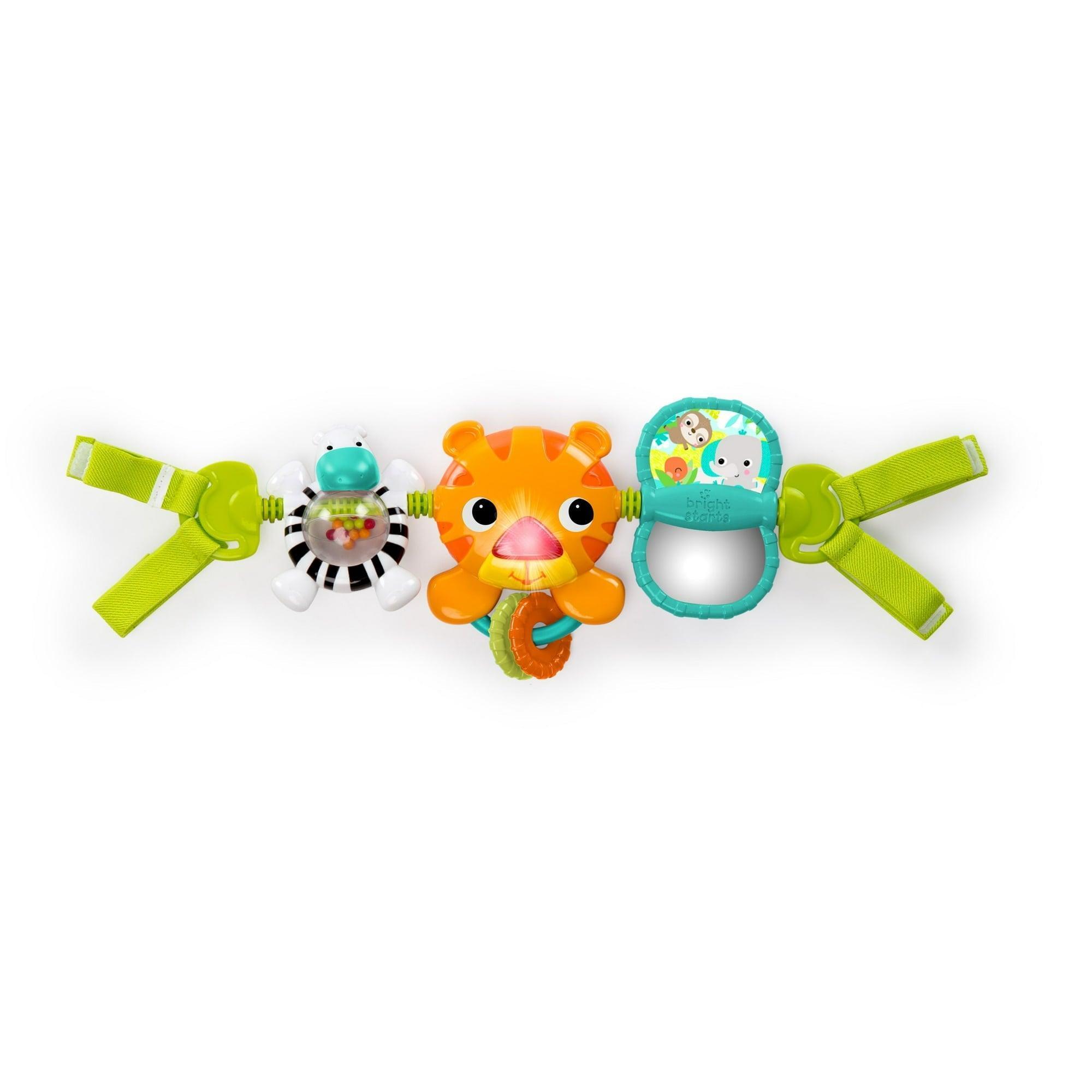 Bright Starts Take Along Musical Carrier Activity Toy Bar, Newborn + - ClubOn