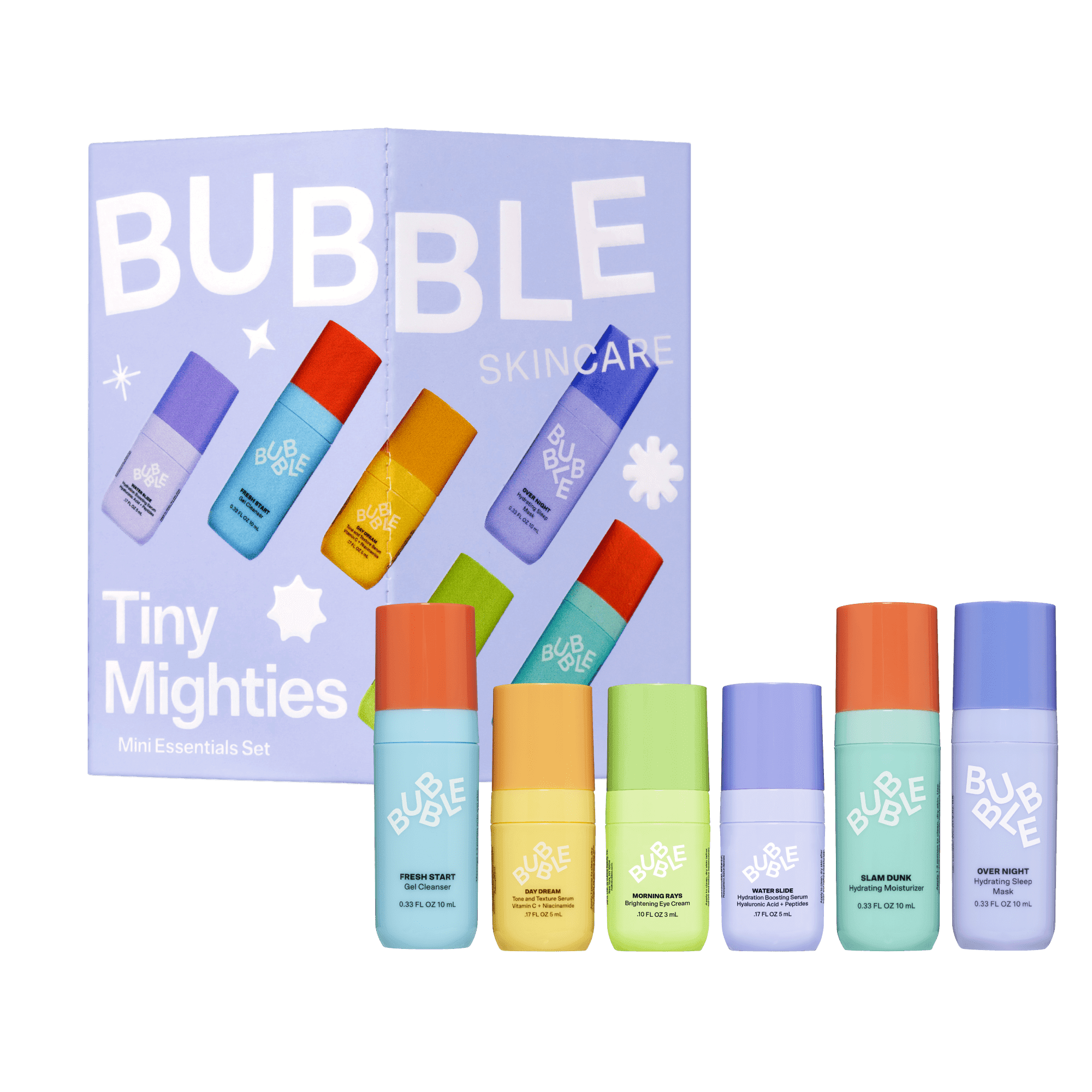Bubble Tiny Mighties Mini Essentials Holiday Gift Set, 6 Pieces - ClubOn