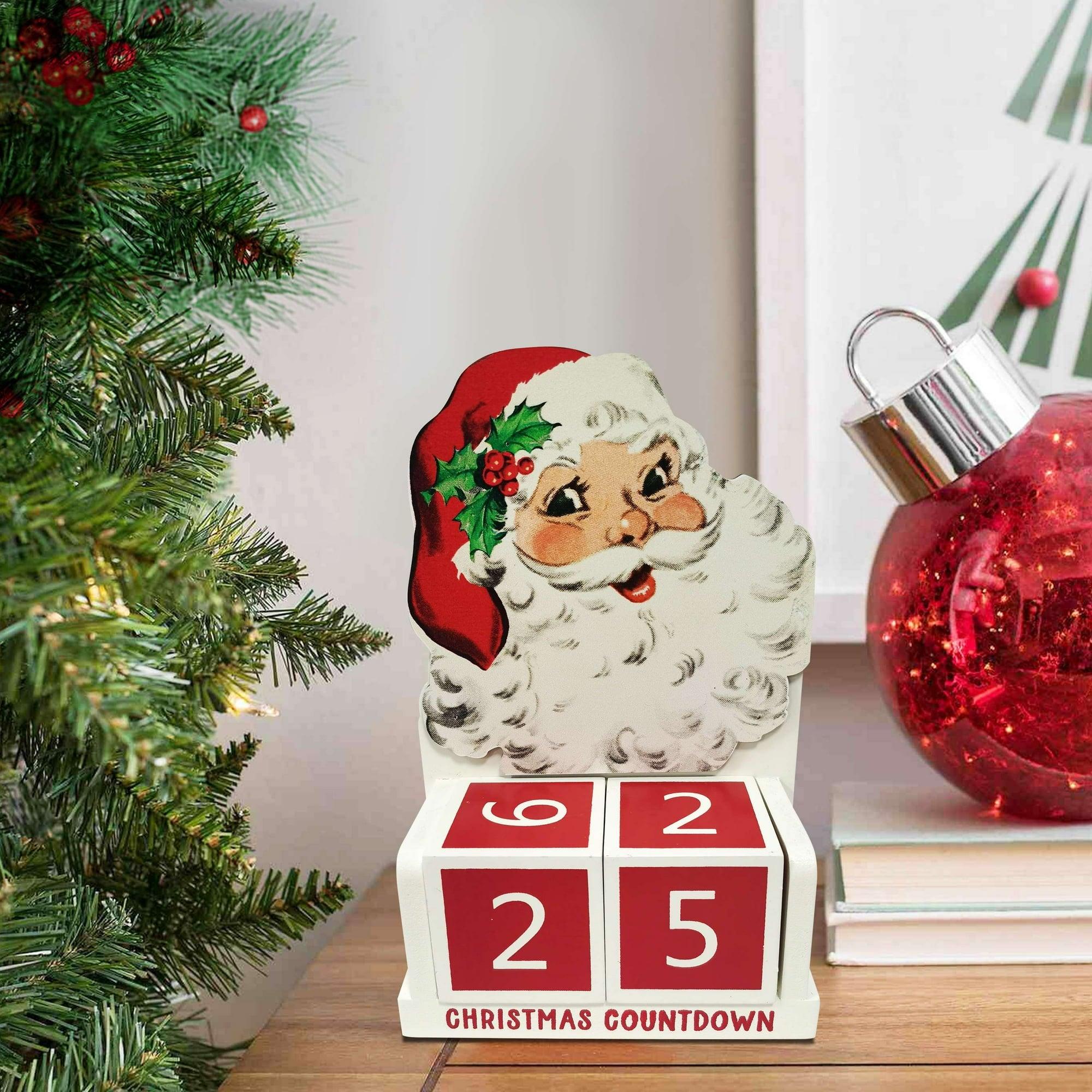 Christmas Countdown Decor – Festive Countdown Calendar for Holiday Season - ClubOn