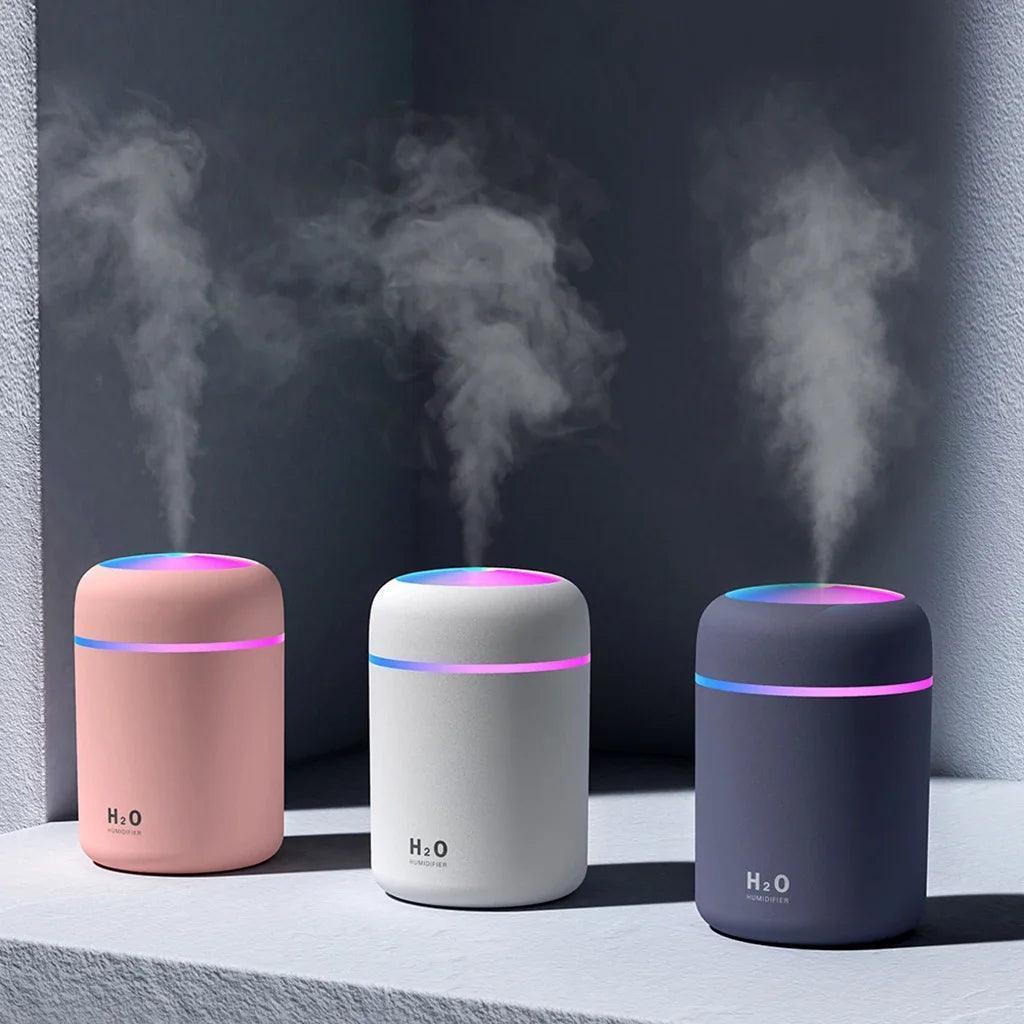 Electric Air Mist Humidifier & Essential Oil Diffuser - USB Air Freshener - ClubOn