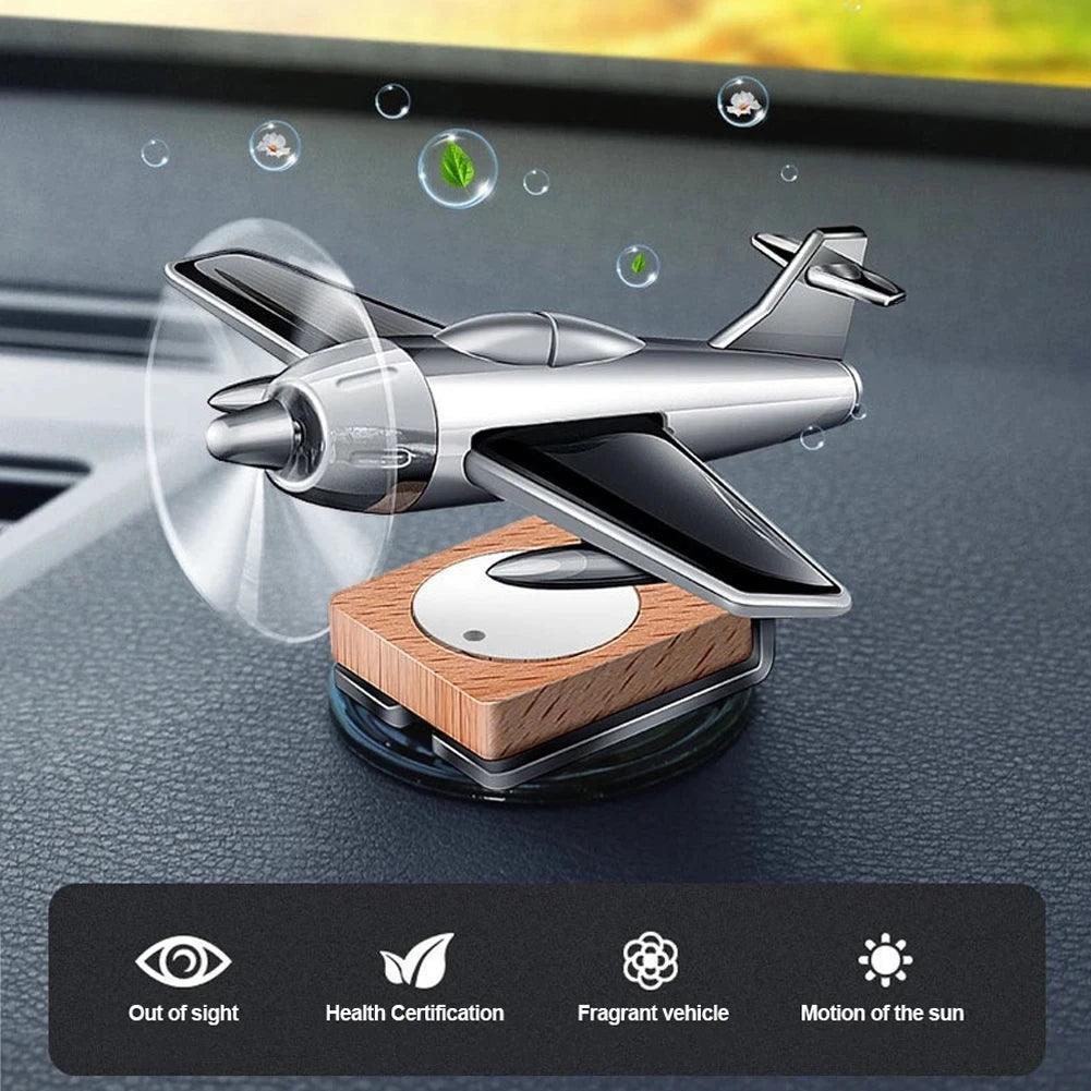 Solar Airplane Car Essential Oil Diffuser - ClubOn