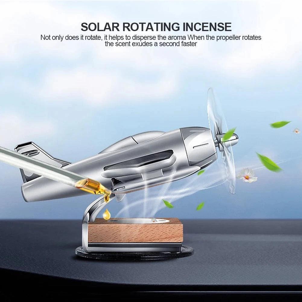 Solar Airplane Car Essential Oil Diffuser - ClubOn