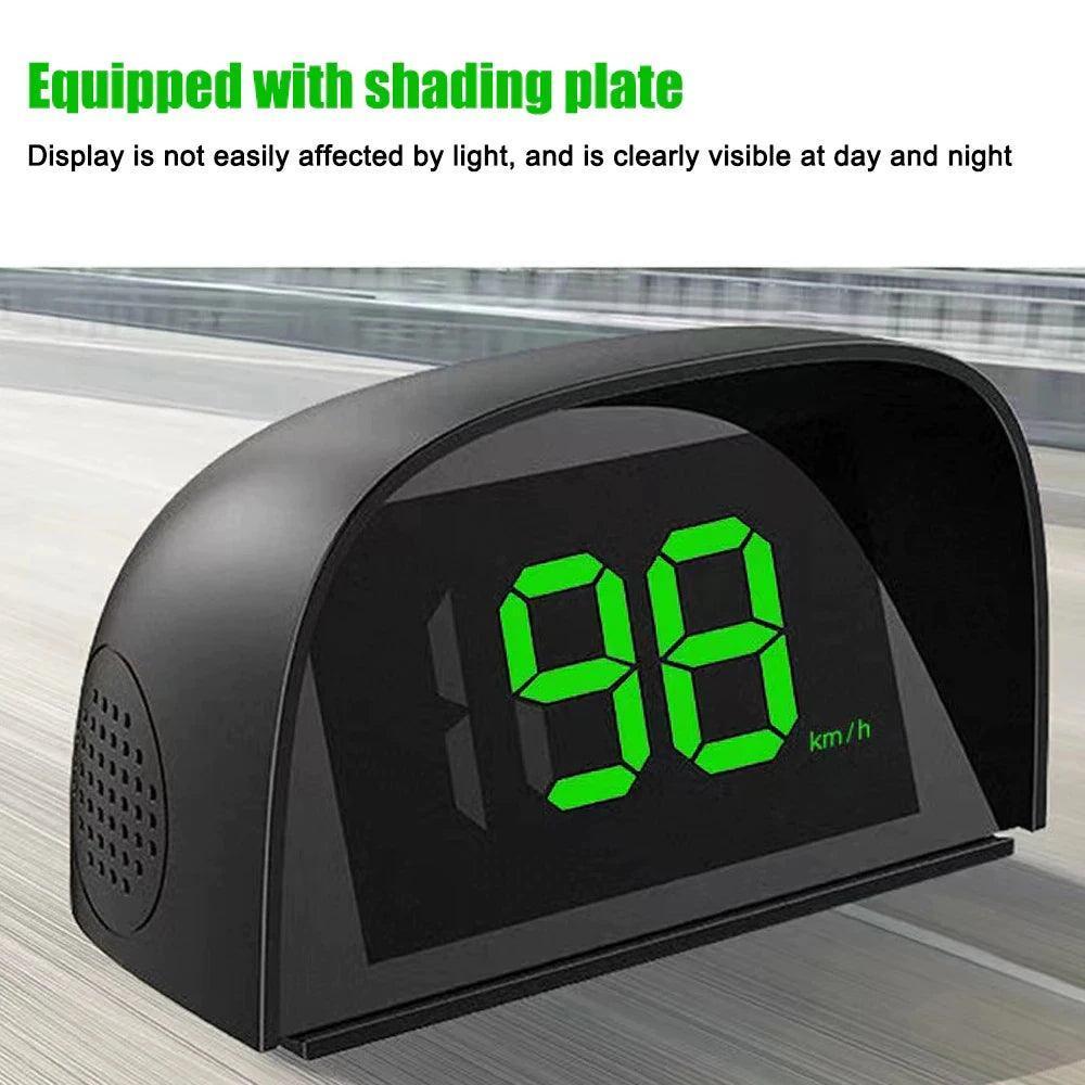Car HUD Head-Up Display - GPS Speedometer & Digital Speed Meter - ClubOn