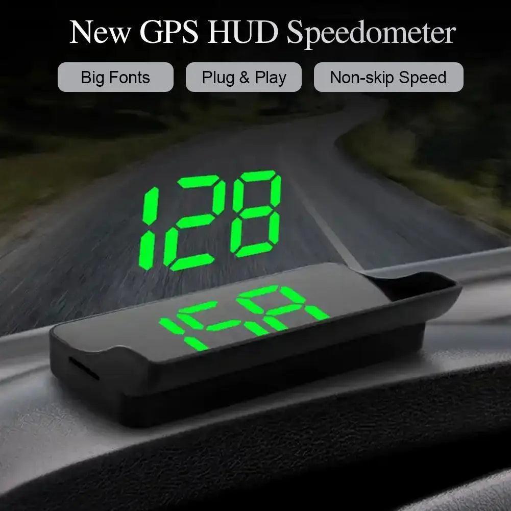 Car Head-Up HD Display GPS Speedometer - Digital HUD Projector - ClubOn