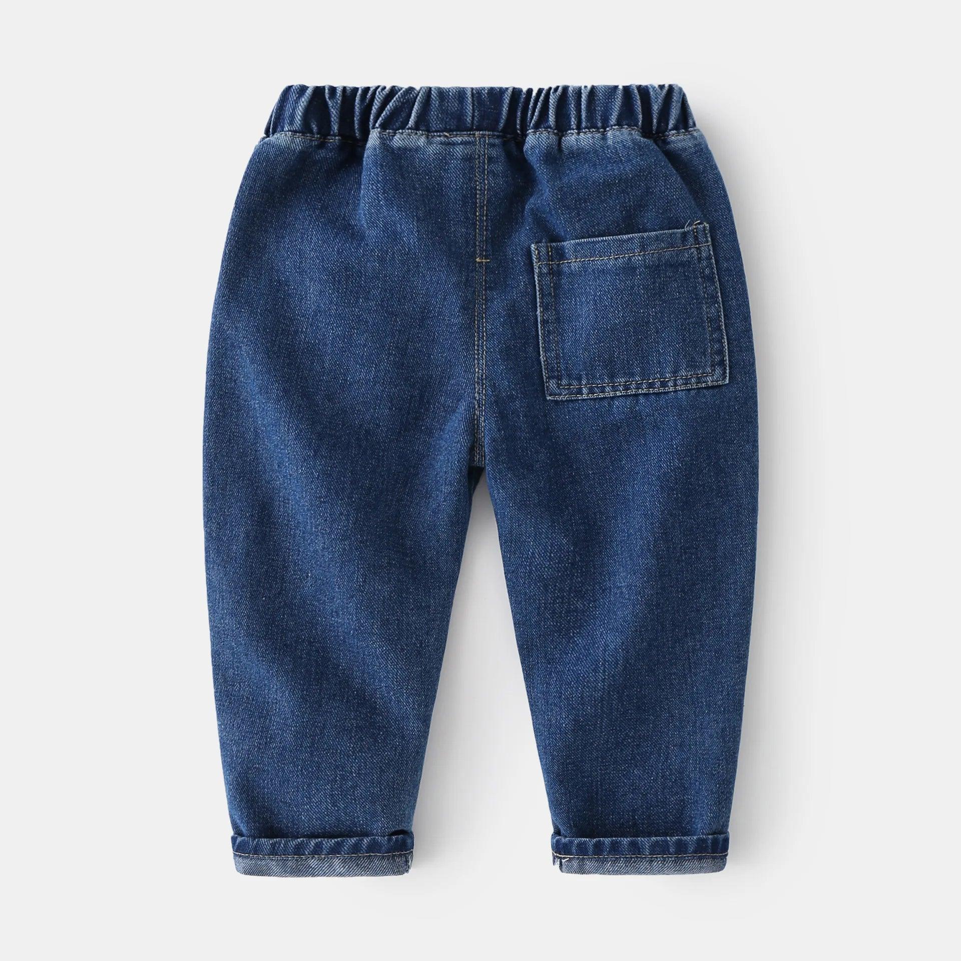 Casual Soft Kids Denim Pants - Autumn Boys' Jeans - ClubOn