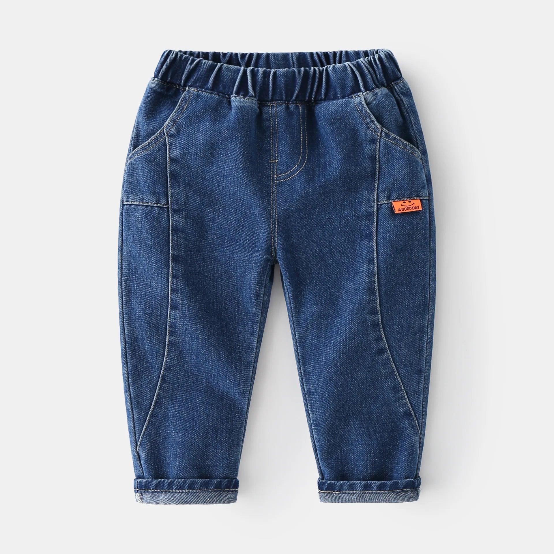 Casual Soft Kids Denim Pants - Autumn Boys' Jeans - ClubOn