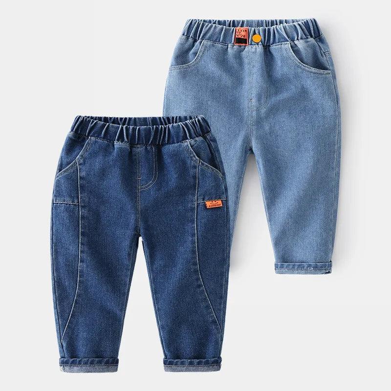 Casual Soft Kids Denim Pants - Autumn Boys' Jeans - ClubOn