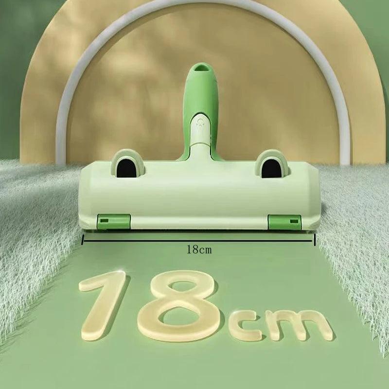 Large Cat Hair Removal Brush | Portable Self-Cleaning Fluff Roller - ClubOn