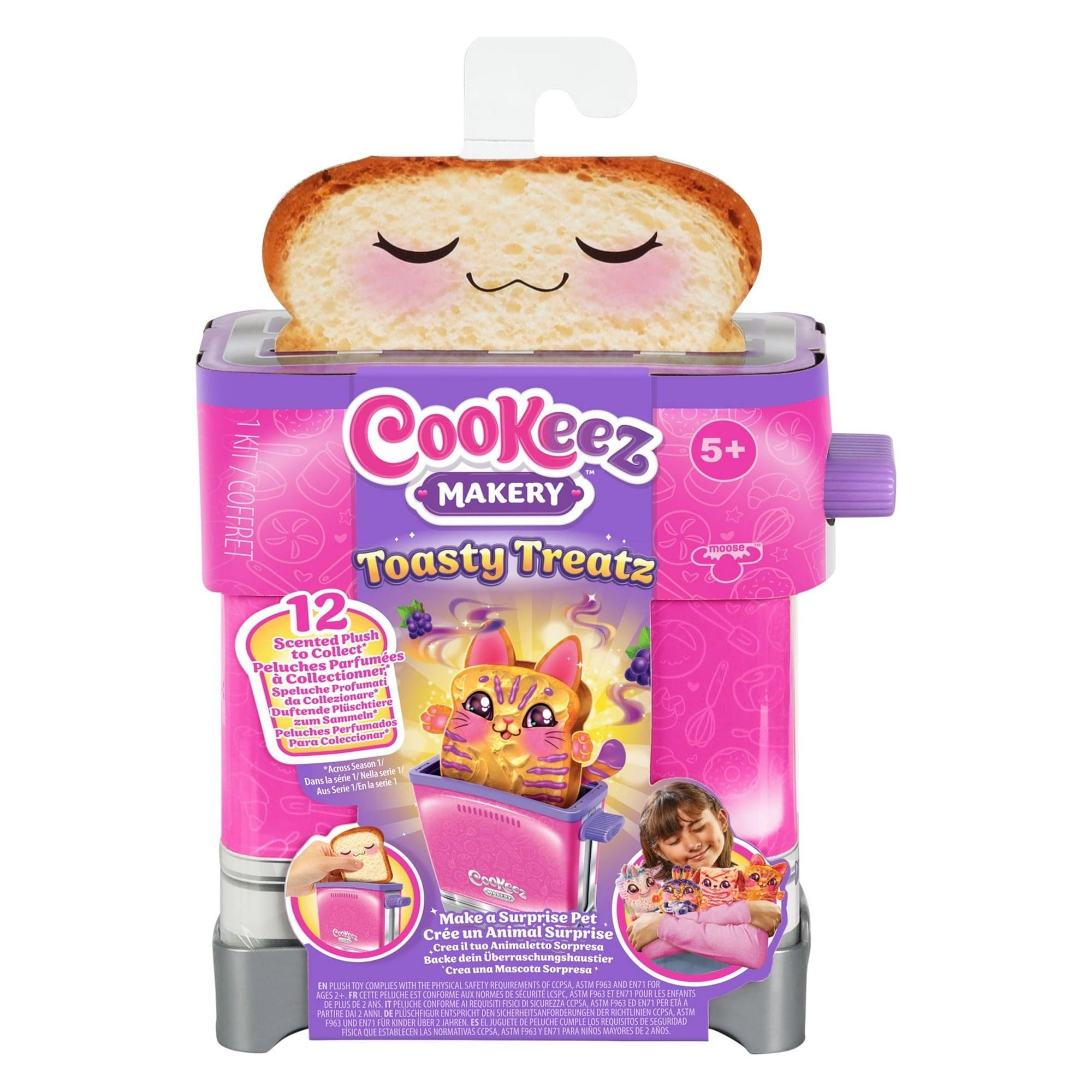 Cookeez Makery Toasty Treatz Toaster with Scented Plush, Styles Vary, Ages 5+ - ClubOn