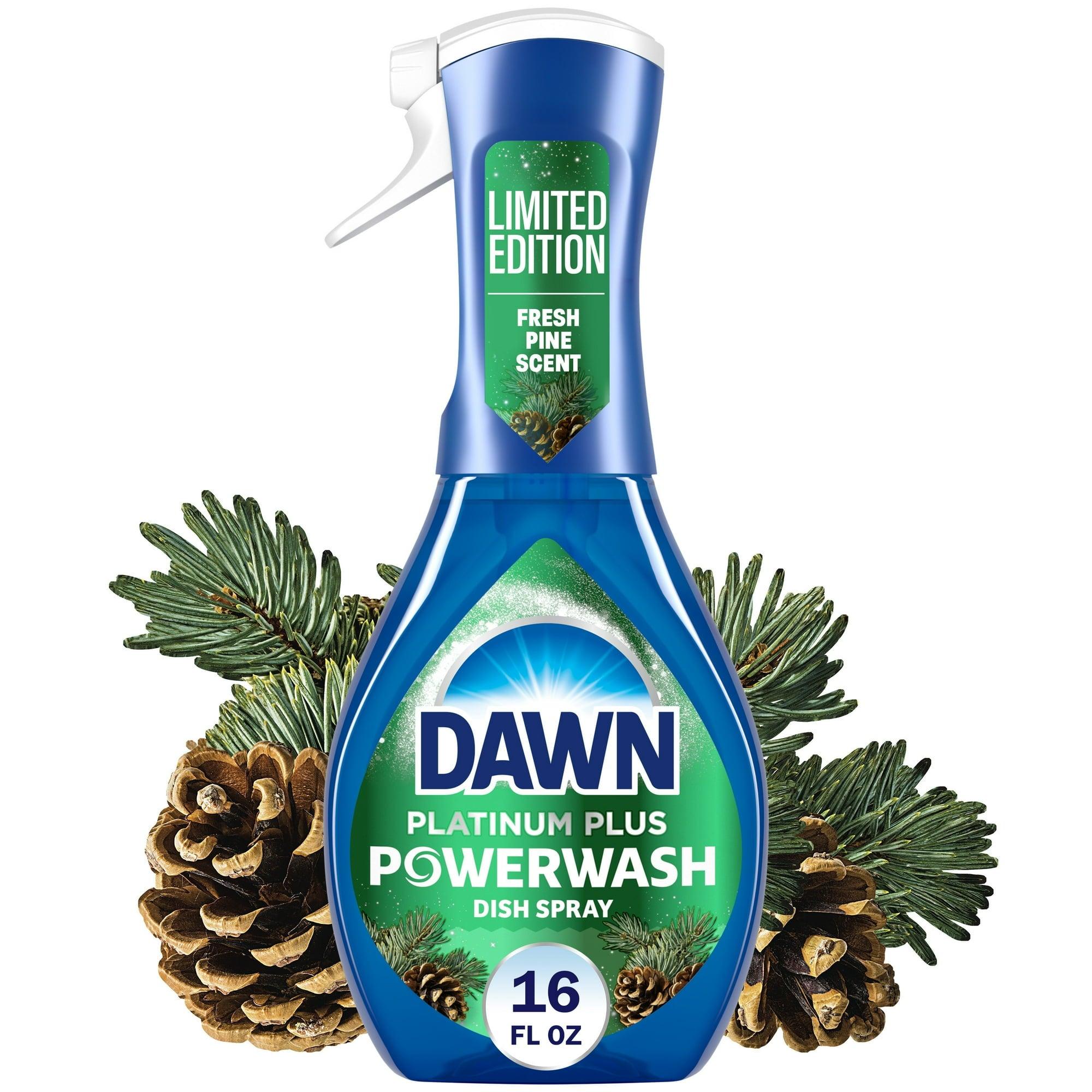 Dawn Powerwash Spray Dish Soap, Fresh Pine Christmas Tree Scent, 16 Fl Oz Starter Kit - ClubOn