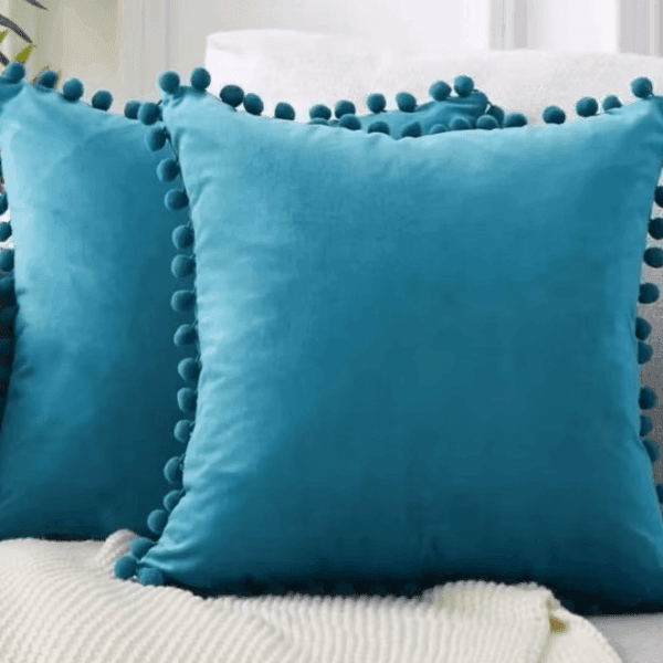 Soft Velvet Cushion Cover – Decorative Throw Pillow for Sofa & Waist Support - ClubOn