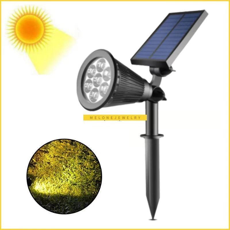 7/4 LED Solar Spotlight – Auto Color-Changing Outdoor Lighting - ClubOn