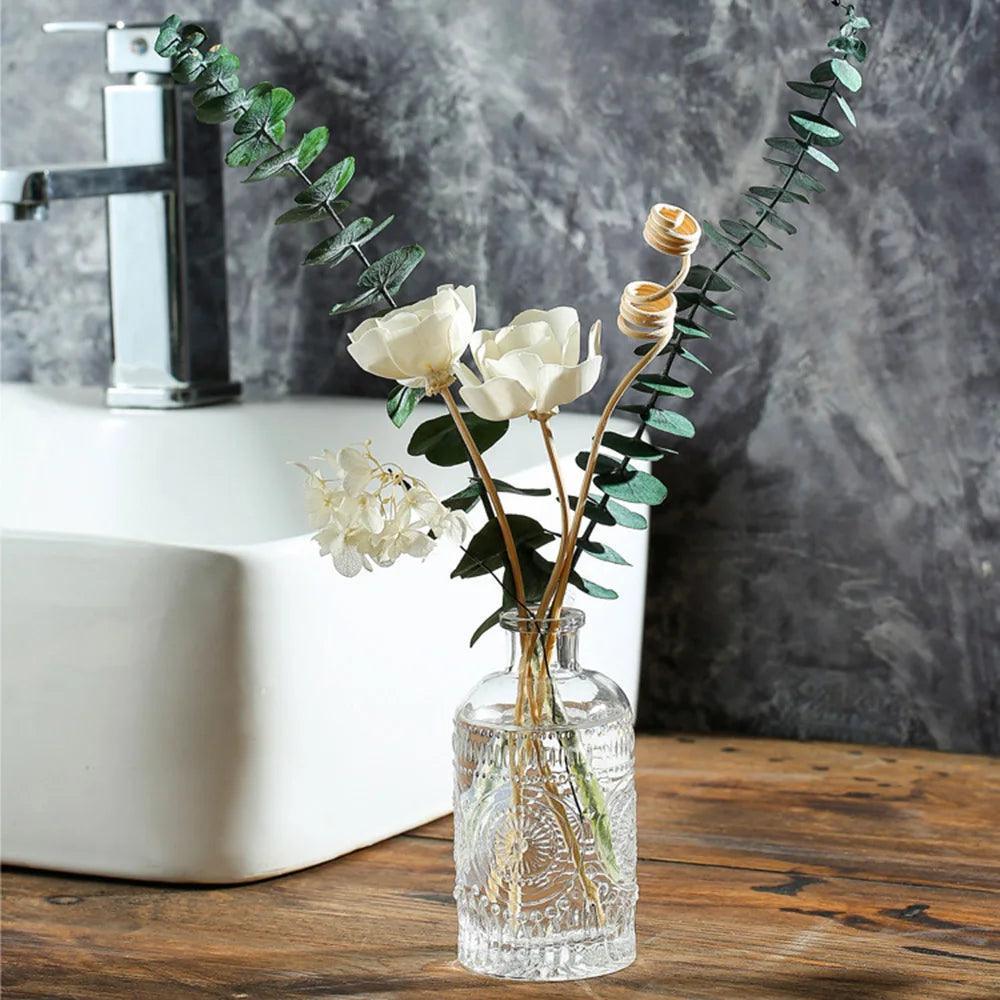 Eucalyptus Flameless Aroma Vine Diffuser Set – Plant Aromatherapy Home Fragrance Sticks - ClubOn