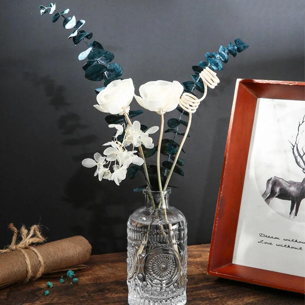 Eucalyptus Flameless Aroma Vine Diffuser Set – Plant Aromatherapy Home Fragrance Sticks - ClubOn