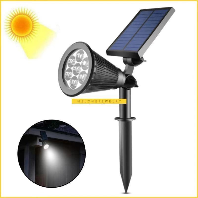 7/4 LED Solar Spotlight – Auto Color-Changing Outdoor Lighting - ClubOn