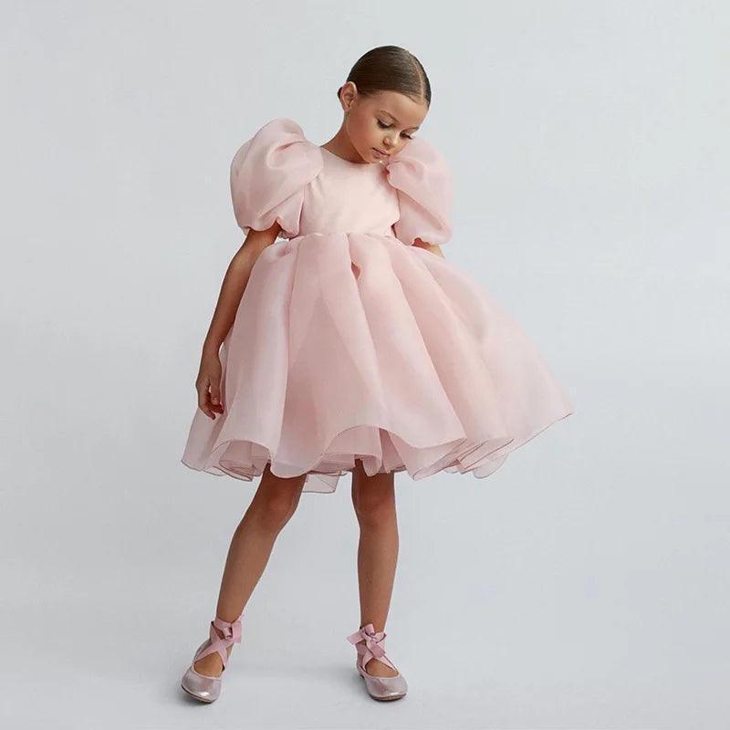 Vintage Princess Tulle Dress for Girls (1-10Y) - ClubOn