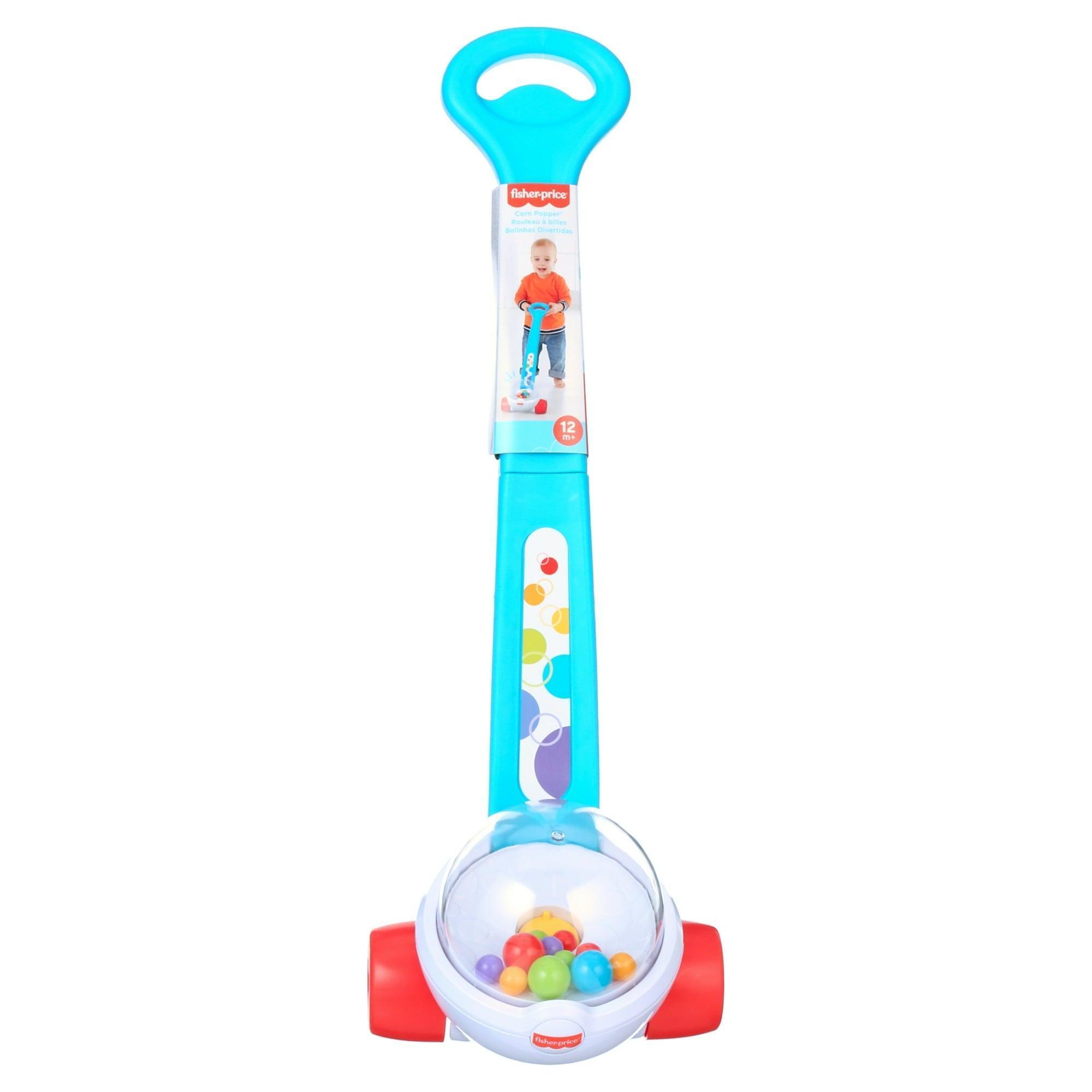 Fisher-Price Corn Popper Push Toy with Ball-Popping Action – For Infants and Toddlers - ClubOn