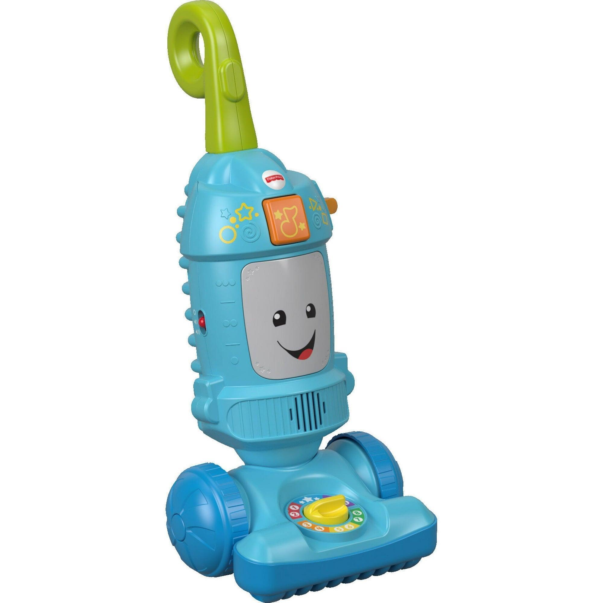 Fisher-Price Laugh & Learn Light-Up Learning Vacuum Electronic Toddler Plastic Push Toy - ClubOn