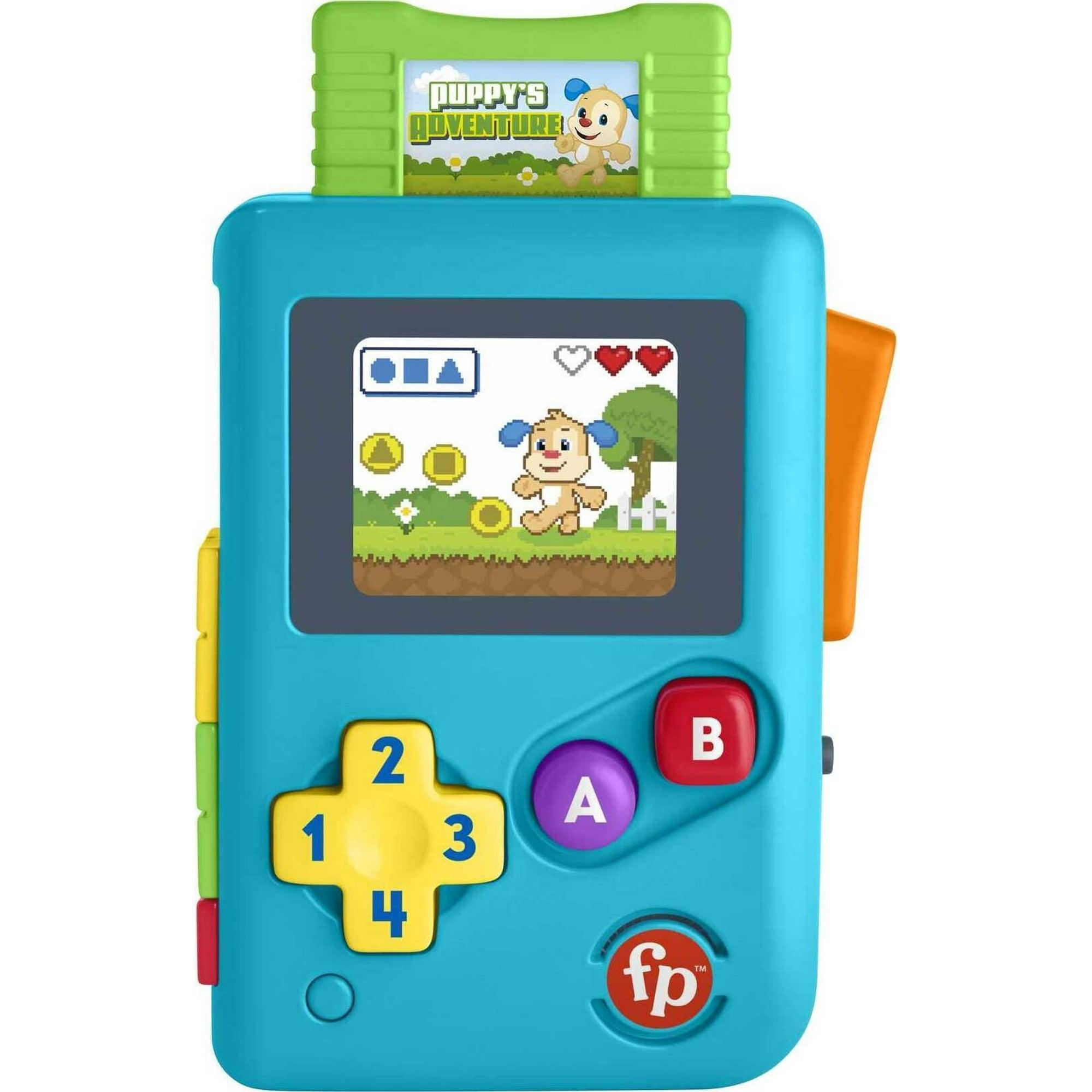 Fisher-Price Laugh & Learn Lil’ Gamer Pretend Video Game Learning Toy for Infants & Toddlers - ClubOn