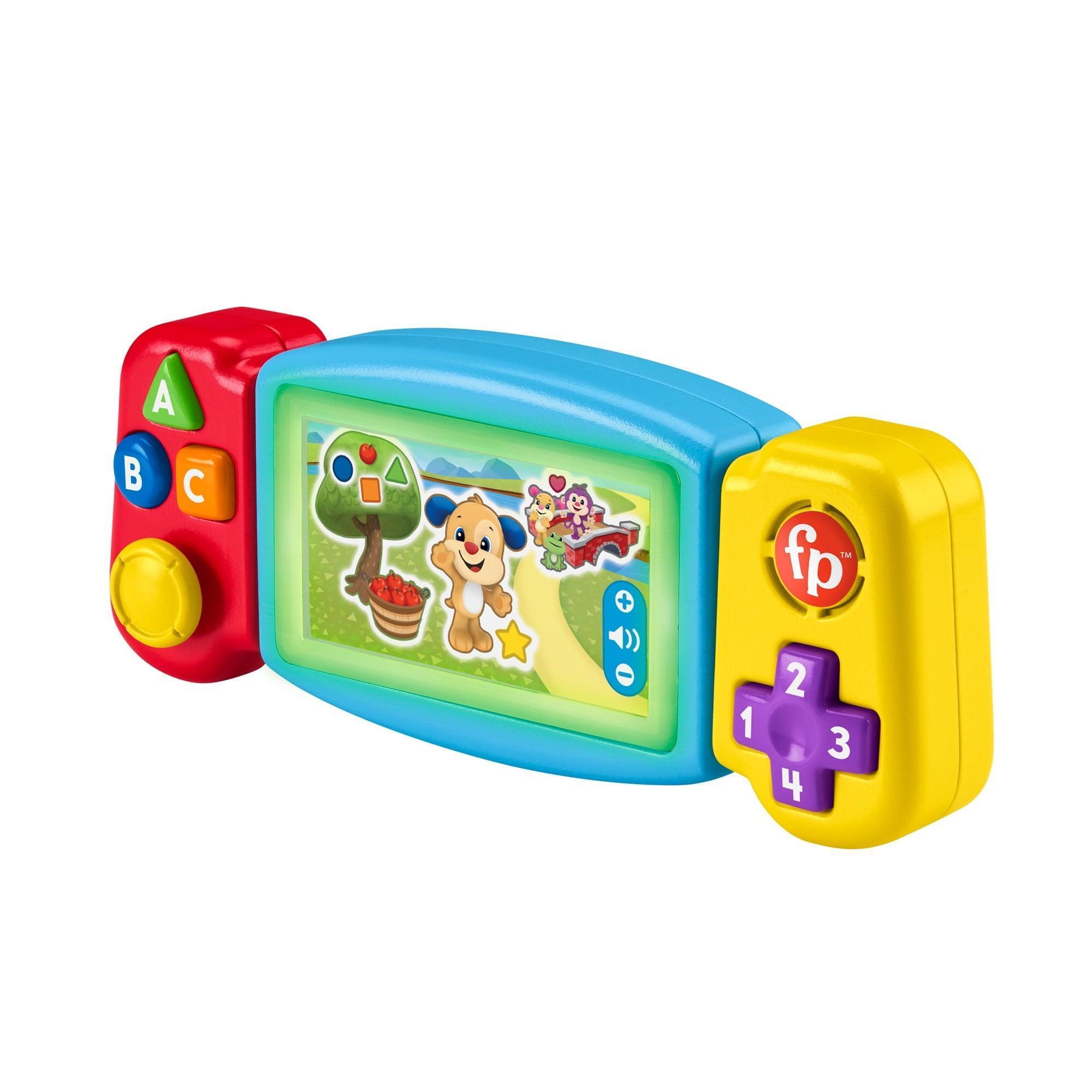 Fisher-Price Laugh & Learn Twist & Learn Gamer Pretend Video Game Learning Toy for Infant & Toddler - ClubOn