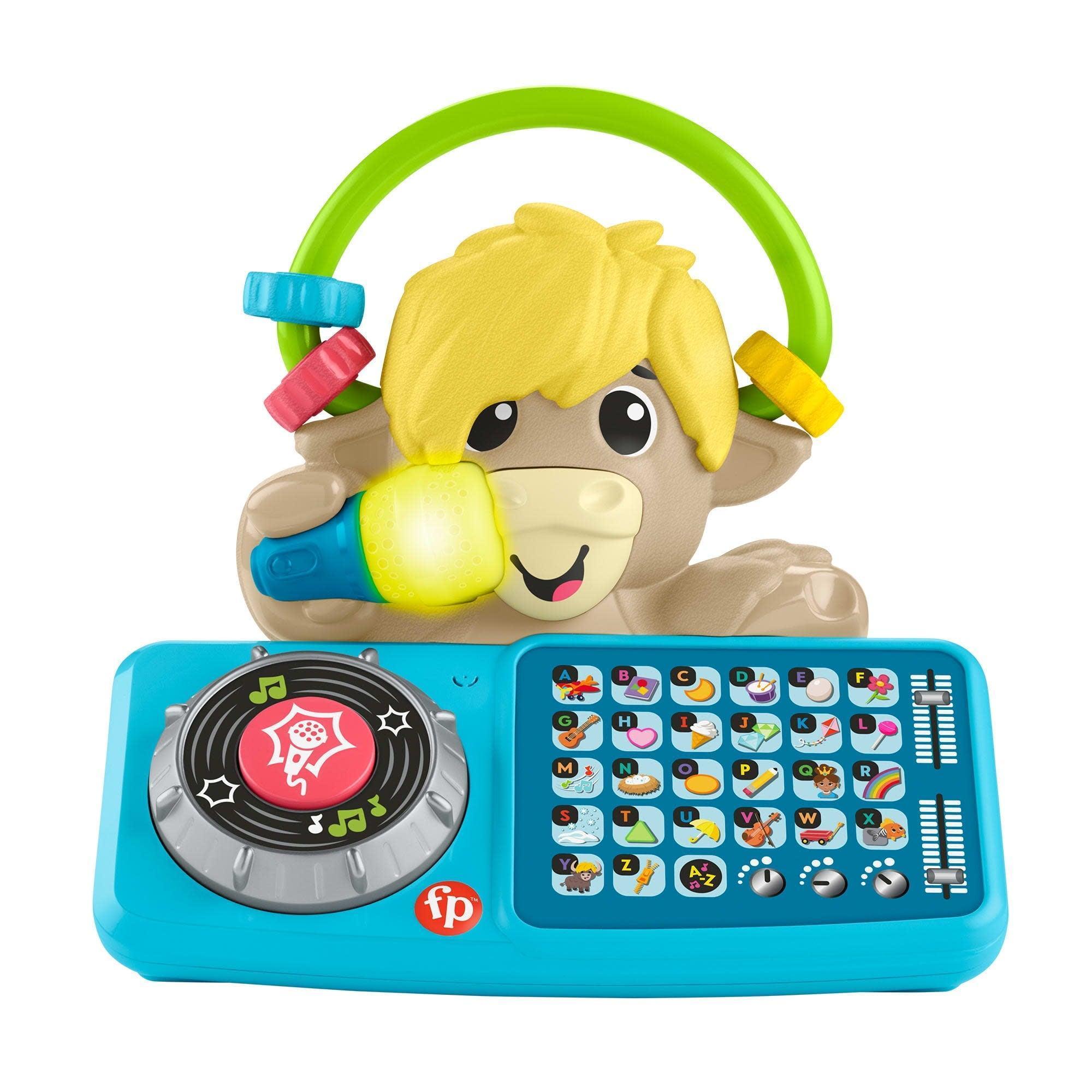 Fisher-Price Link Squad A to Z Yak Baby Learning Toy with Music & Lights - ClubOn
