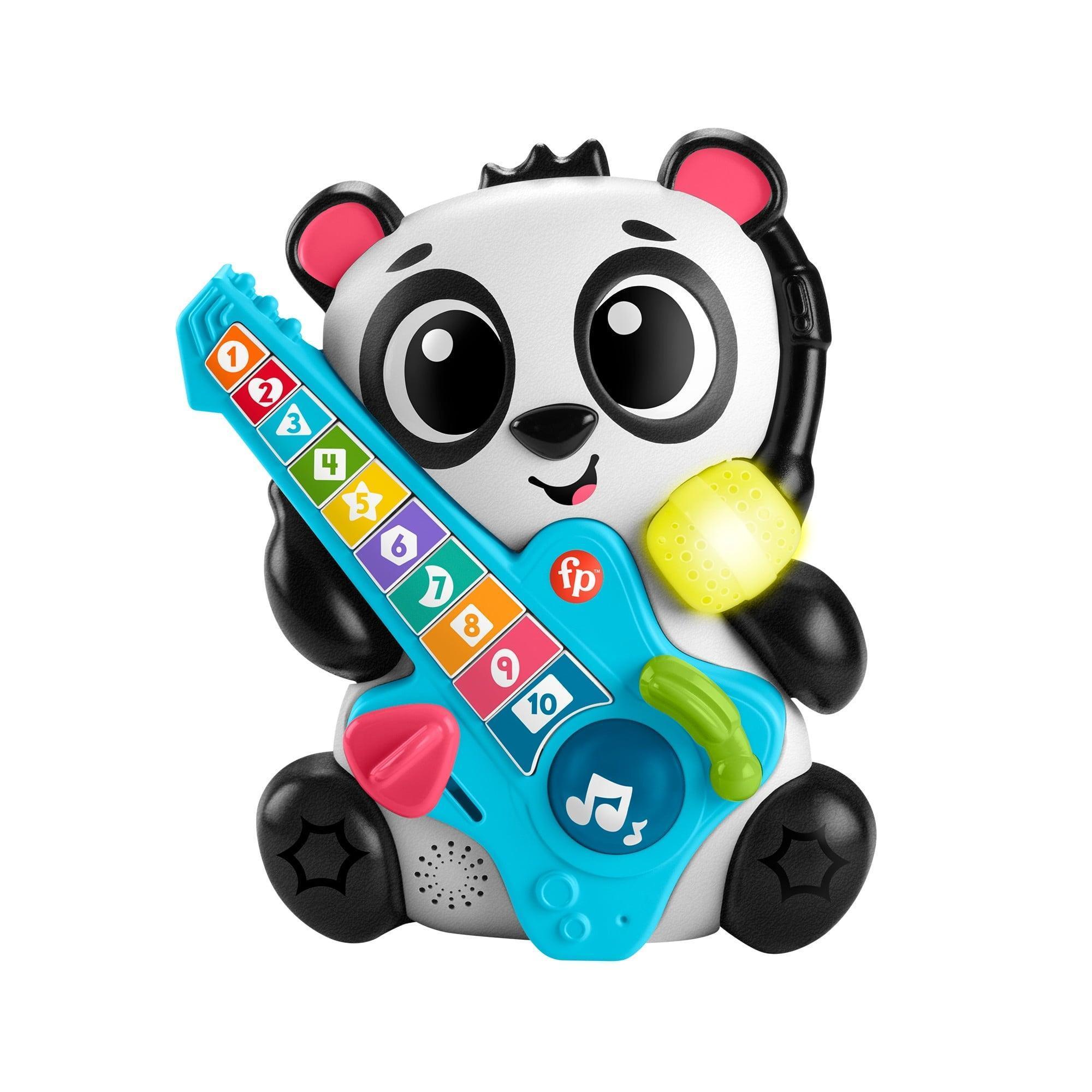 Fisher-Price Link Squad Jam & Count Panda Baby Learning Toy with Music & Lights - ClubOn