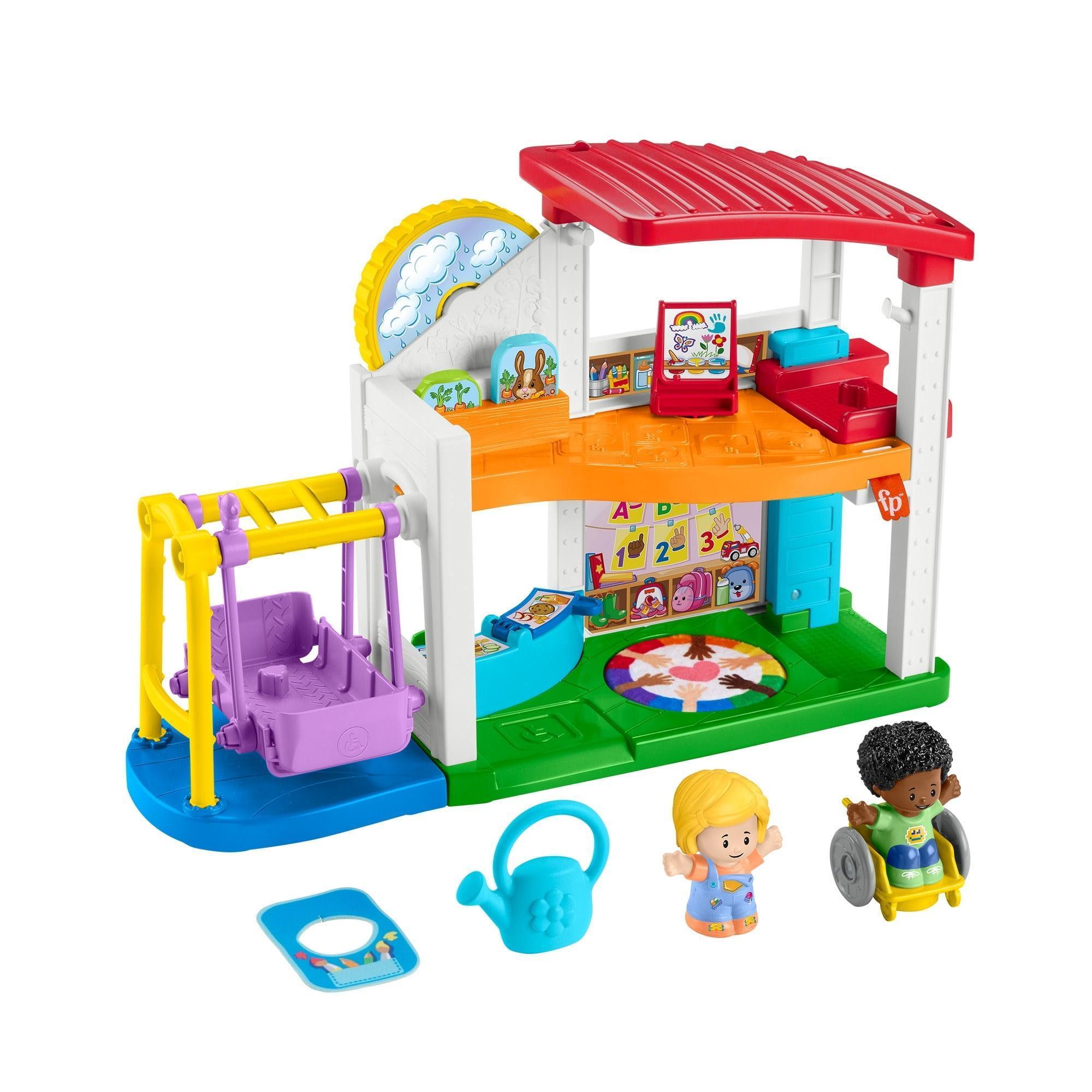 Fisher-Price Little People Play for All School Toddler Playset with Figures & Accessories - ClubOn