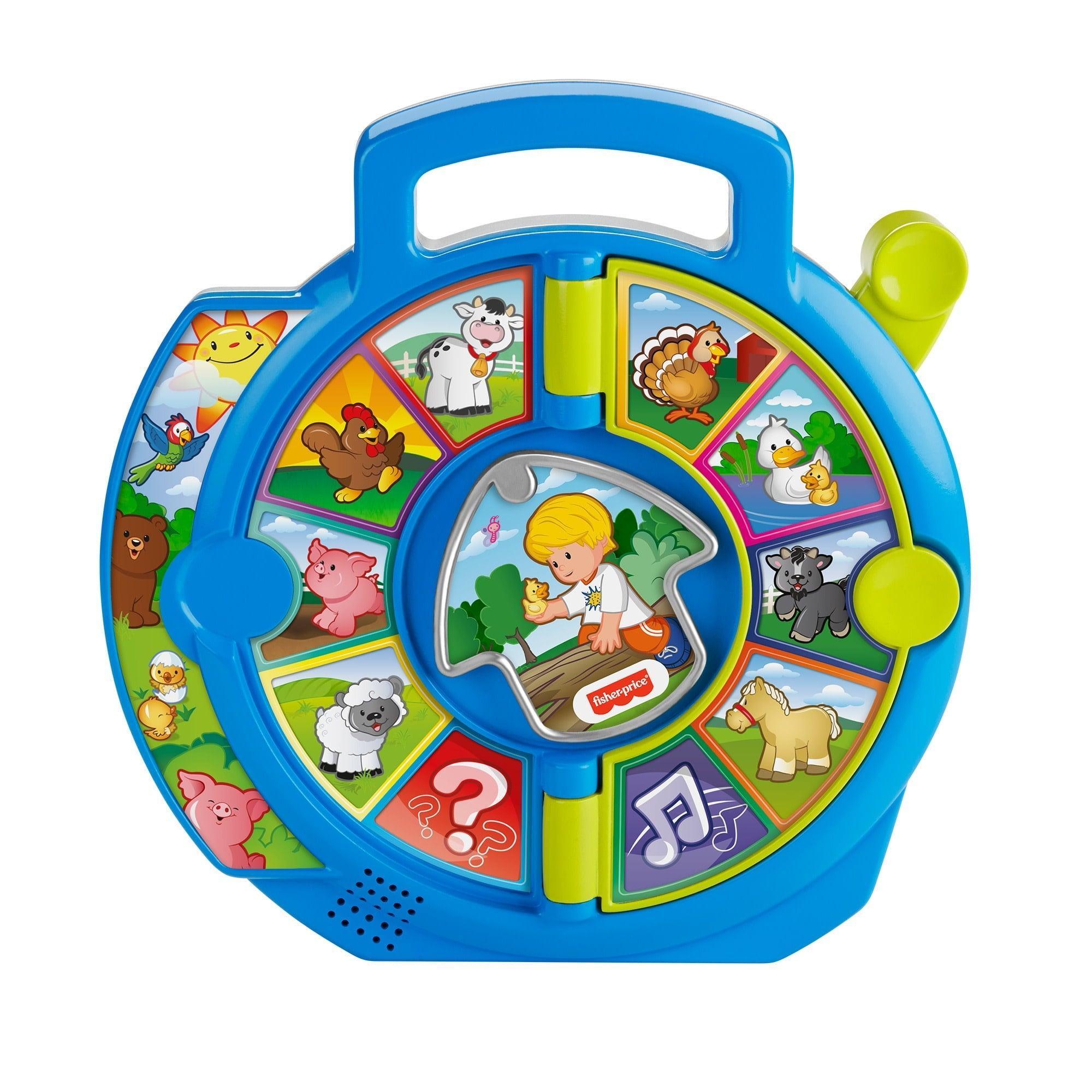 Fisher-Price Little People World of Animals See ‘n Say Toddler Musical Learning Toy - ClubOn