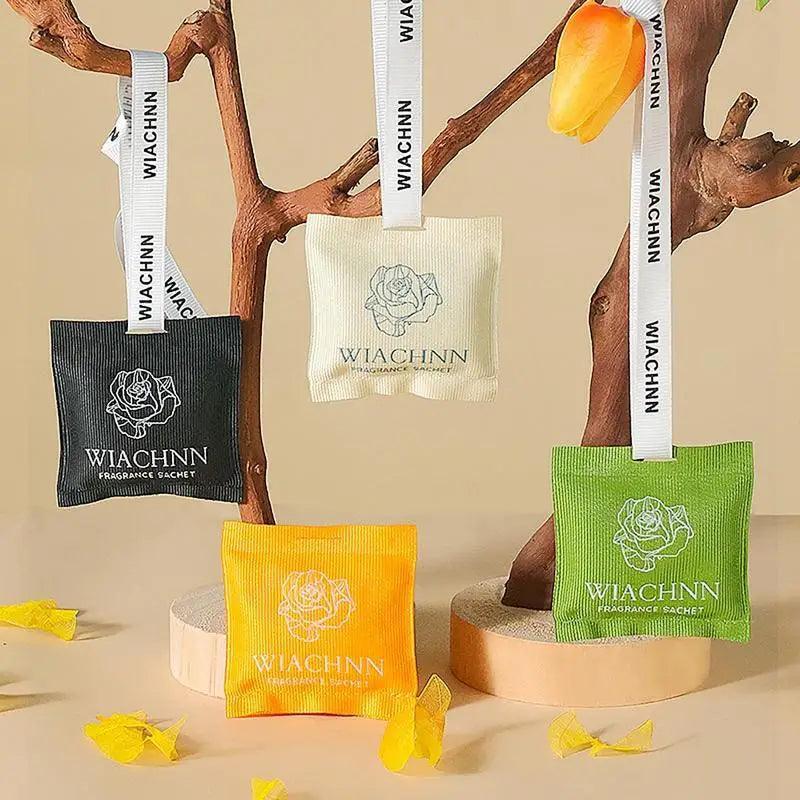 Natural Fragrance Sachet Packets - Aromatherapy Car Pendant & Home Decor - ClubOn