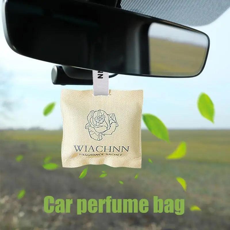 Natural Fragrance Sachet Packets - Aromatherapy Car Pendant & Home Decor - ClubOn