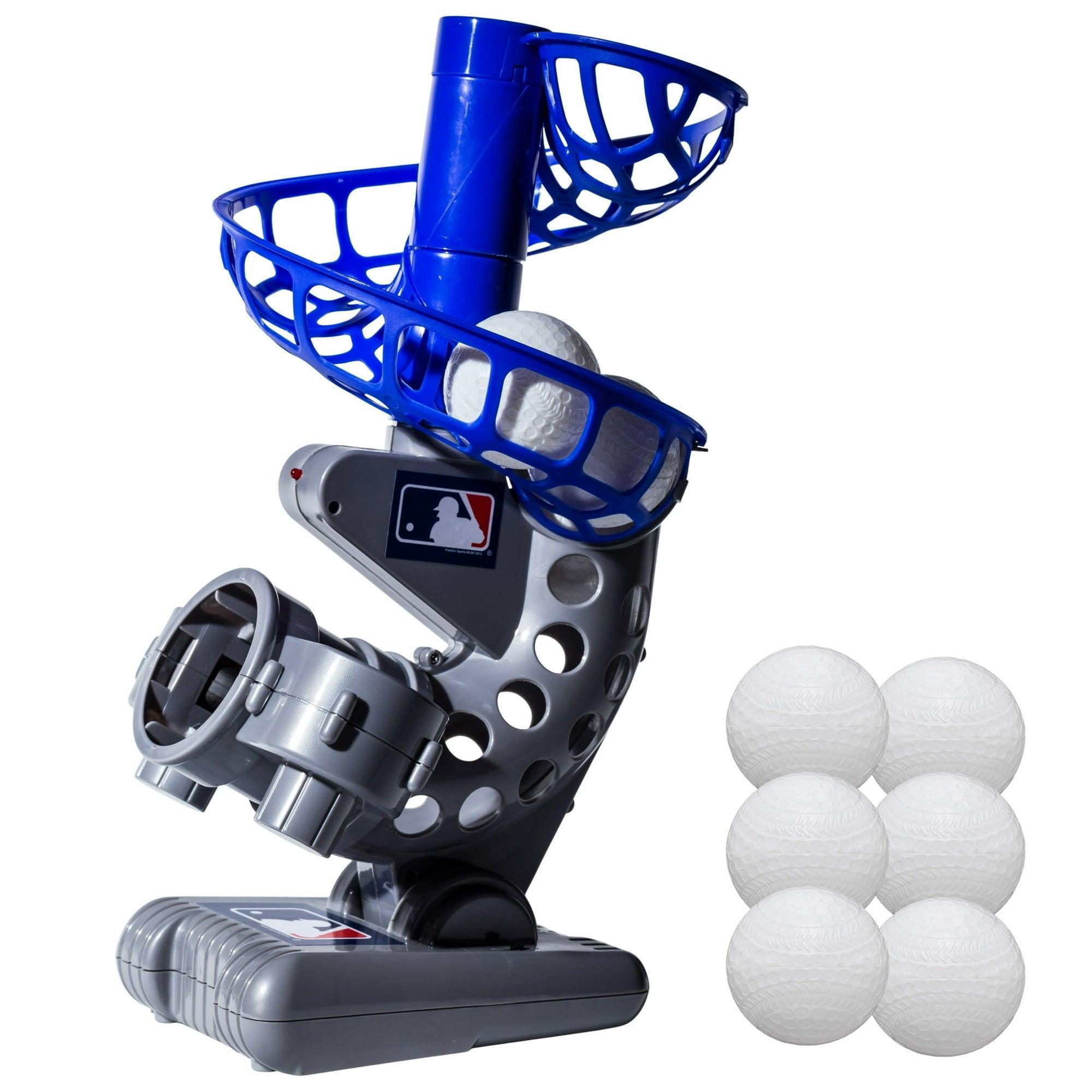 Franklin Sports MLB Electronic Baseball Pitching Machine – Adjustable, 6 Balls - ClubOn