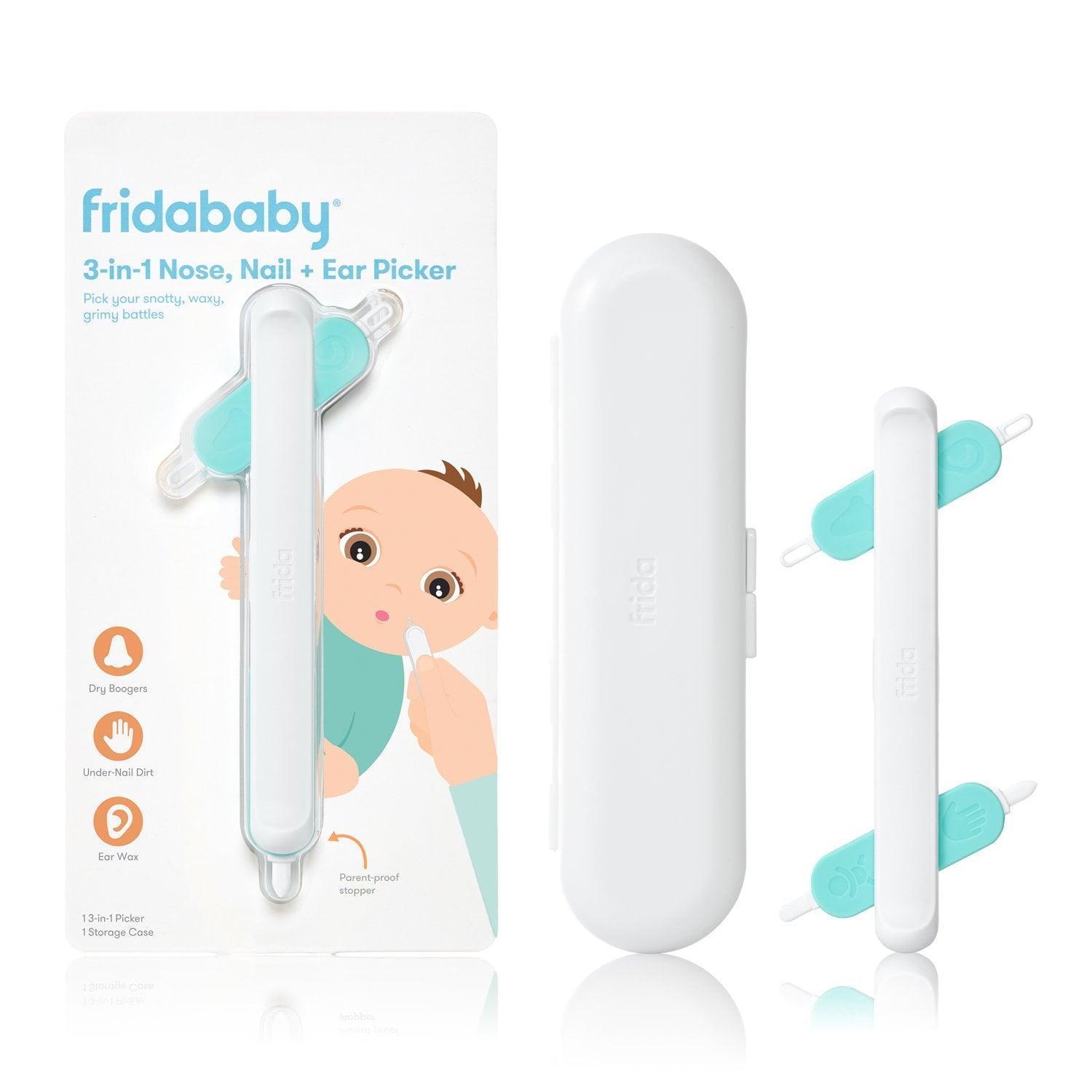 Frida Baby Nose, Nail, and Ear Picker Grooming Accessories Set, Newborn & Baby Care Essentials - ClubOn