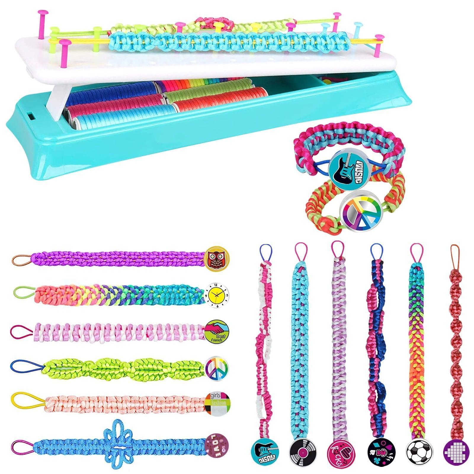 Friendship Bracelet Making Kit, DIY Craft Toys for Teen Girls, Arts & Crafts Activity Set, Gifts for Ages 6-12 - ClubOn