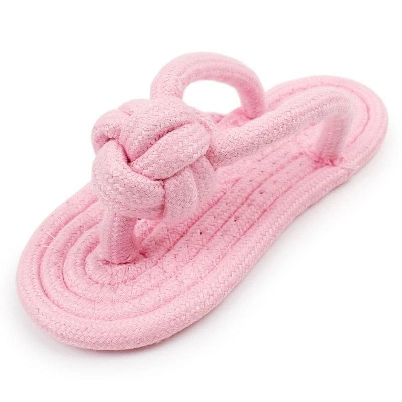 Funny Cotton Slipper Rope Dog - ClubOn