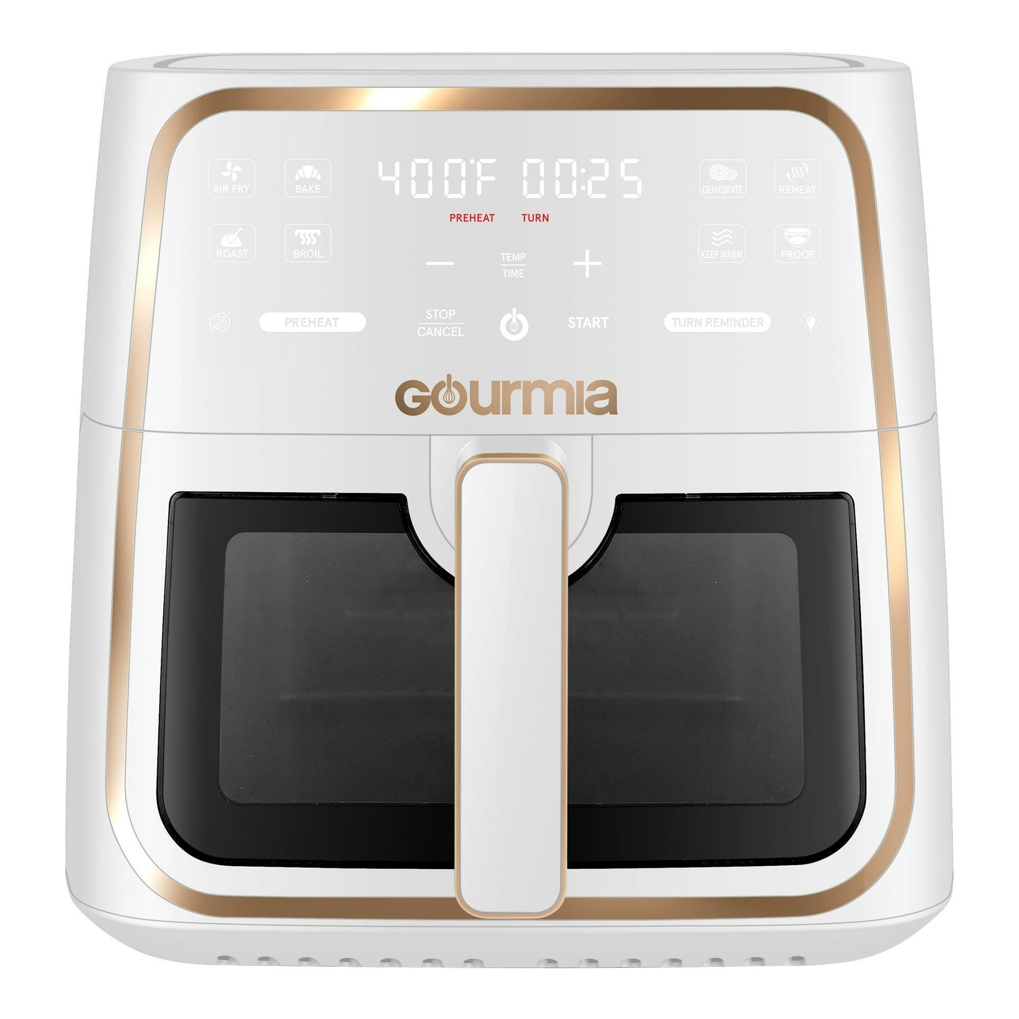 Gourmia 8 Qt Digital Window Air Fryer with 12 One-Touch Presets, GAF824 - ClubOn