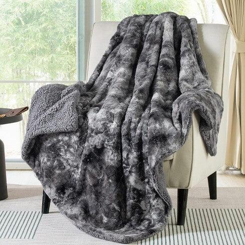 Thick Warm Soft Fleece Throw Blanket – For Bed & Couch - ClubOn
