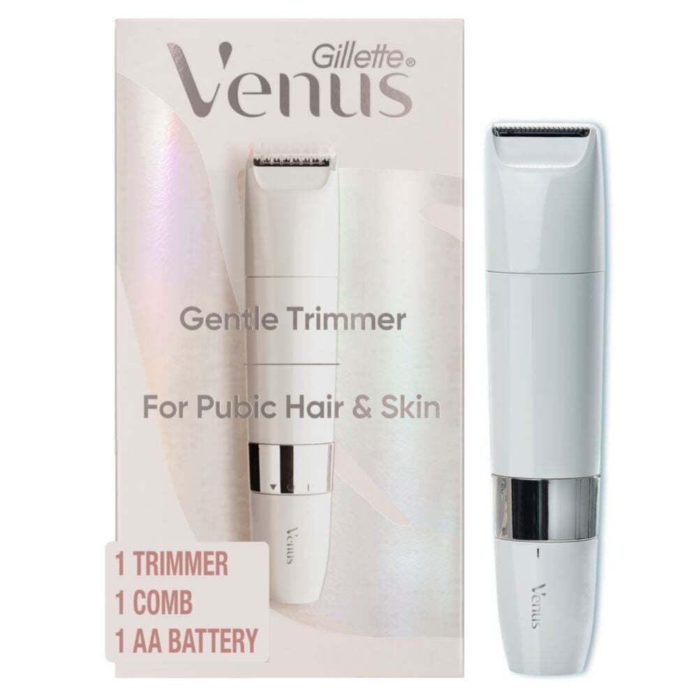 Gillette Venus for Pubic Hair & Skin Female Gentle Electric Trimmer - ClubOn