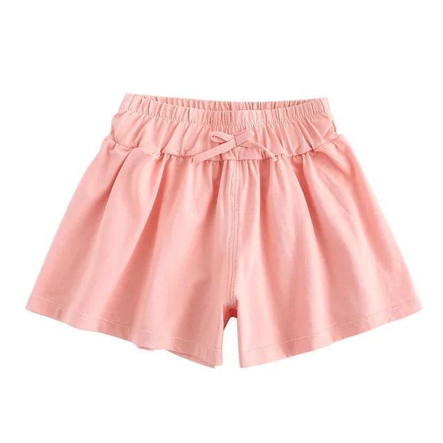 Summer Girls' Cotton Trousers Skirt | Beach Shorts - ClubOn