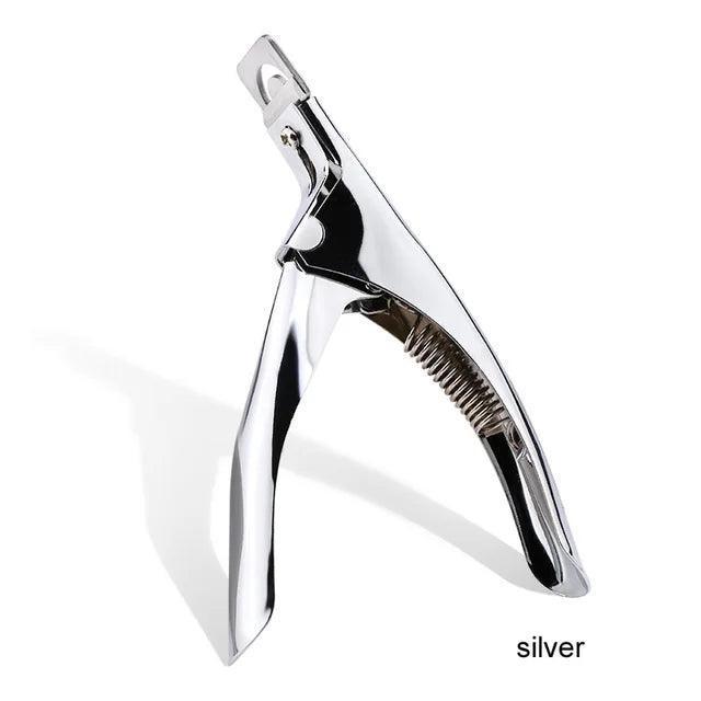 False Nail Clipper – U-Word Cut Manicure Clamp Clippers for Nail Art Tools - ClubOn