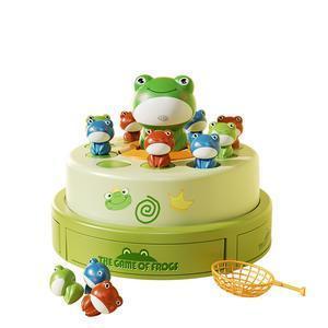 Frog Bounce and Catch Toy | Interactive Educational Tabletop Game for Kids - ClubOn