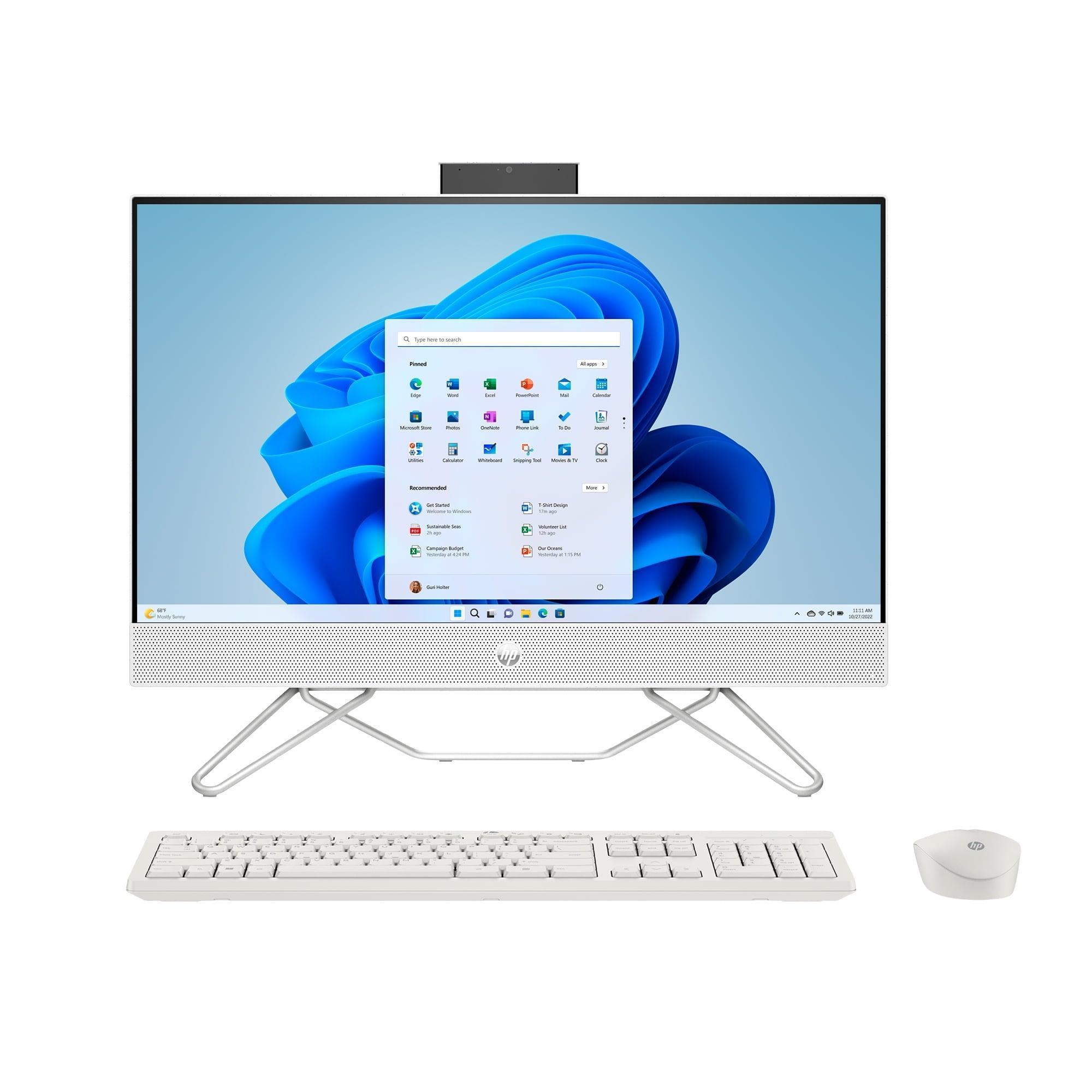 HP 23.8" Touch All-in-One Desktop - Intel Core i3, 8GB RAM, 256GB SSD - ClubOn